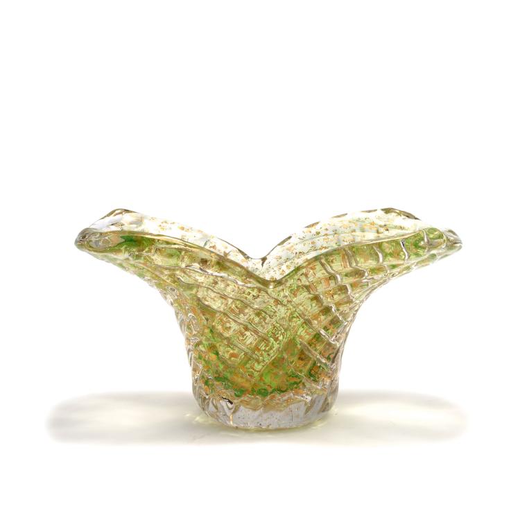 Hauptbild zu Objekt, Vase 'Diamante', um 1938, Ercole Barovier, Barovier & Toso, Murano, 131C 650