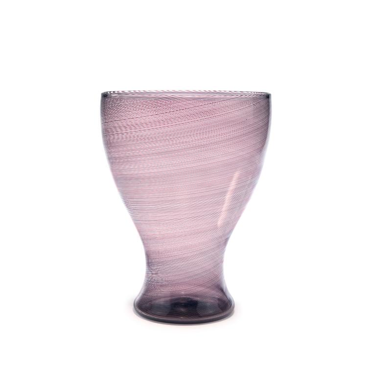 Hauptbild zu Objekt, 'Mezza filigrana' vase, c1934, Carlo Scarpa, Venini & C., Murano, 131C 598