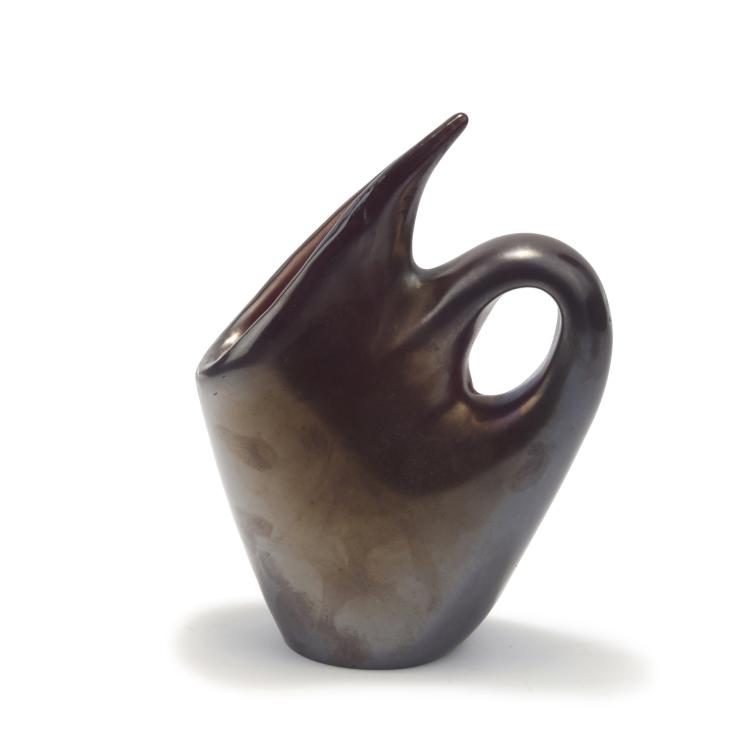 Hauptbild zu Objekt, 'Anse volante' vase, c1950, Giorgio Ferro, A.Ve.M., Murano, 131C 685