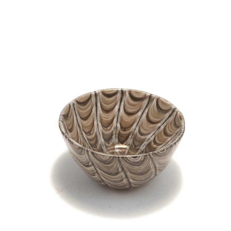 Hauptbild zu Objekt, 'Neolitico' bowl, 1954, Ercole Barovier, Barovier & Toso, Murano, 131C 654