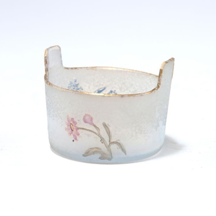 Bild 1 zu Objekt, 'Le Rat et l'hu&icirc;tre' salt cellar, 1898, Daum Fr&egrave;res, Nancy, 129 27