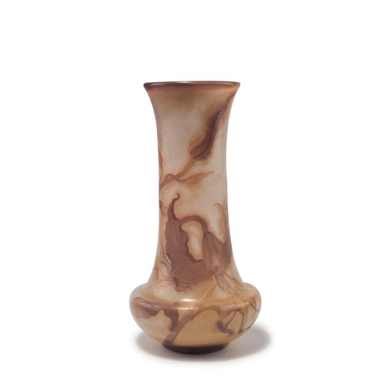 Hauptbild zu Objekt, Tall 'Lys tigr&eacute;' vase, 1900-04, Gall&eacute;, Emile, Nancy, 129 151