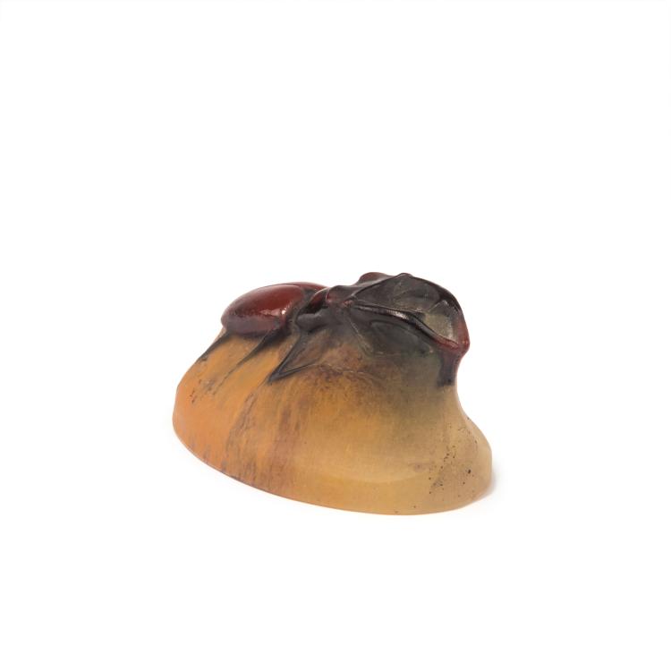 Hauptbild zu Objekt, 'Cerf-volant' paperweight, c1925, Walter, Amalric, Nancy, 129 309