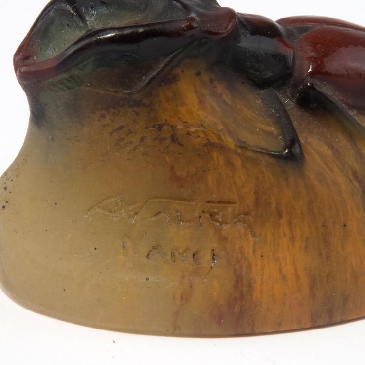 Bild 2 zu Objekt, 'Cerf-volant' paperweight, c1925, Walter, Amalric, Nancy, 129 309