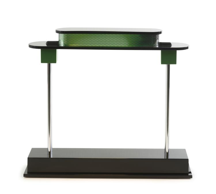 Hauptbild zu Objekt, 'Pausania' table light, 1983, Ettore Sottsass, Artemide, Mailand, 131A 227