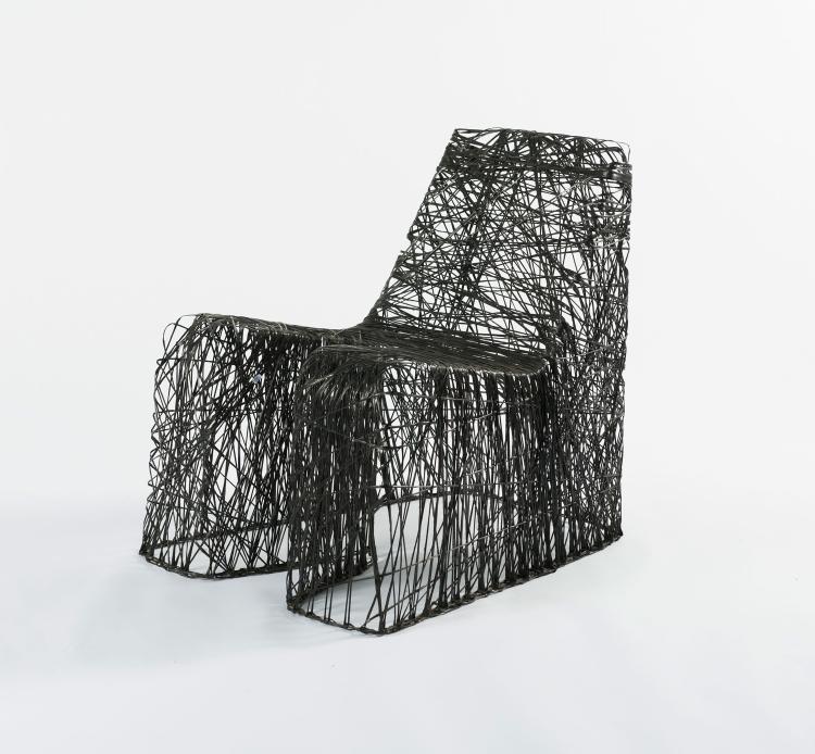 Bild 1 zu Objekt, Sessel 'Sexy-relaxy random-carbon-copy chair', 2005, Richard Hutten, Richard Hutten Collection, Niederlande, 130A 198