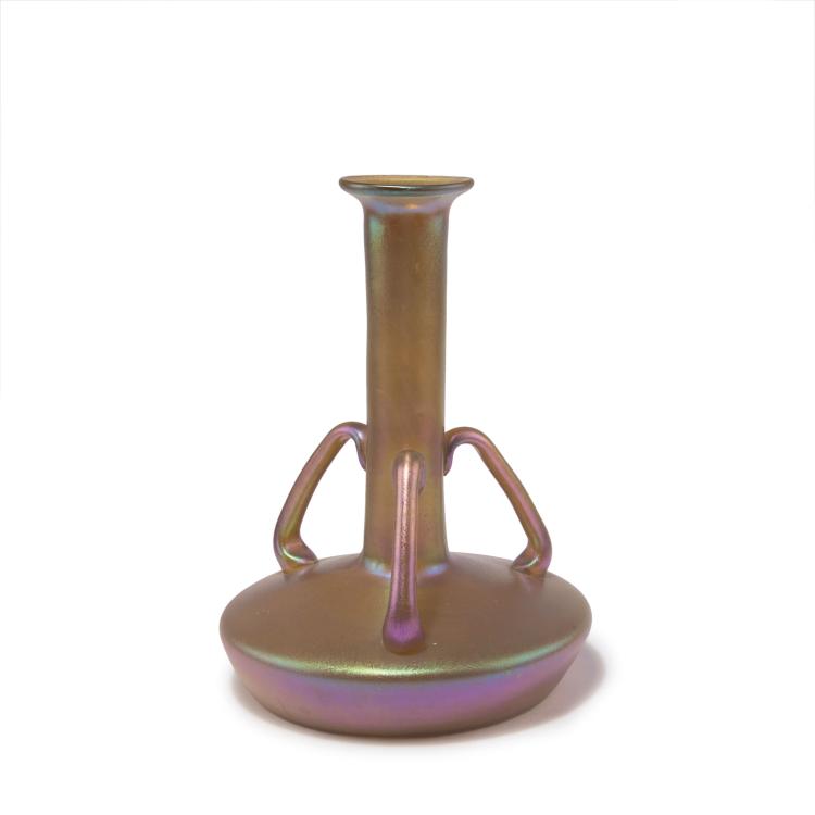 Hauptbild zu Objekt, Vase with handles, c1901, Marie Kirschner, L&ouml;tz Wwe., Klosterm&uuml;hle, 129 344