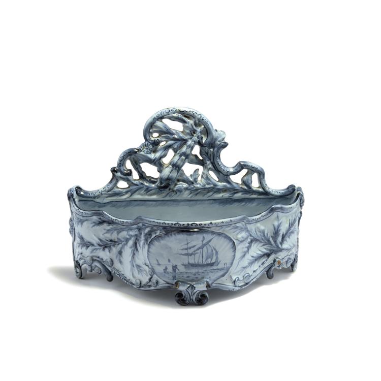 Hauptbild zu Objekt, Wall jardiniere, c1878-83, Gall&eacute;, Emile, Nancy, 132B 792