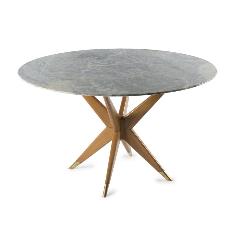 Hauptbild zu Objekt, Dining table, 1950s, Italien, 131A 35