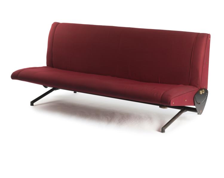 Hauptbild zu Objekt, 'D 70' sofa / bed, 1954, Osvaldo Borsani, Tecno, Mailand, 130A 122