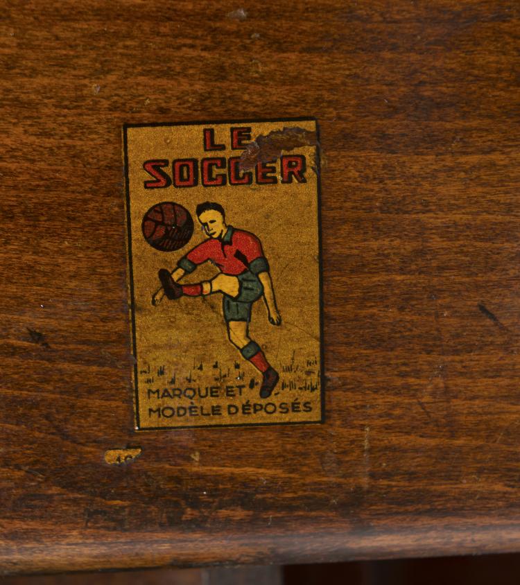 Bild 7 zu Objekt, Tischfu&szlig;ball, um 1930, LE SOCCER, Frankreich, 130A 136