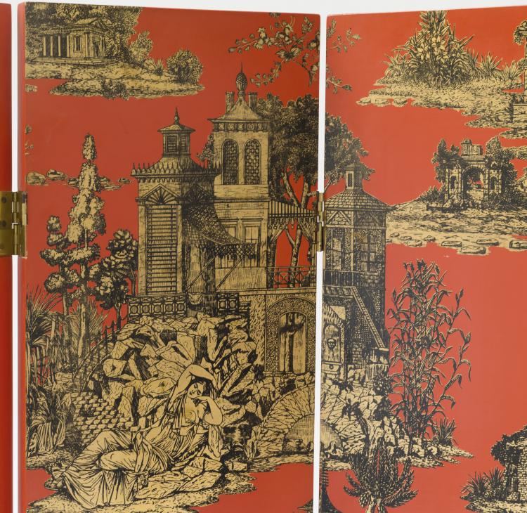 Bild 1 zu Objekt, Small 'Gran Coromandel' screen, 1958, Piero Fornasetti, Fornasetti, Mailand, 130A 129