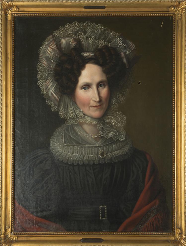 Hauptbild zu Objekt, Portrait 'Fried. Hel. Am. Mutzenbecher', 19. Jahrhundert, 130B 363