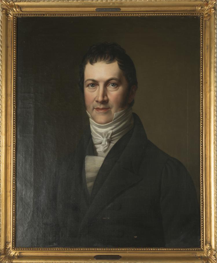 Hauptbild zu Objekt, Portrait 'Franz Matthias Mutzenbecher 1779 - 1846', 1815-1850, 130B 364