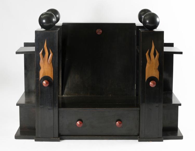 Bild 5 zu Objekt, Desk, cabinet, bench, armchair, two chairs, 1920s , Prag, 130A 19