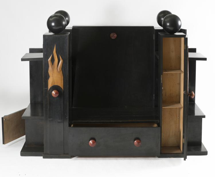 Bild 7 zu Objekt, Desk, cabinet, bench, armchair, two chairs, 1920s , Prag, 130A 19