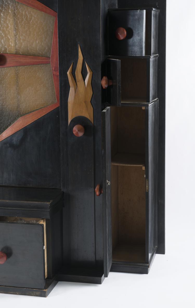 Bild 9 zu Objekt, Desk, cabinet, bench, armchair, two chairs, 1920s , Prag, 130A 19