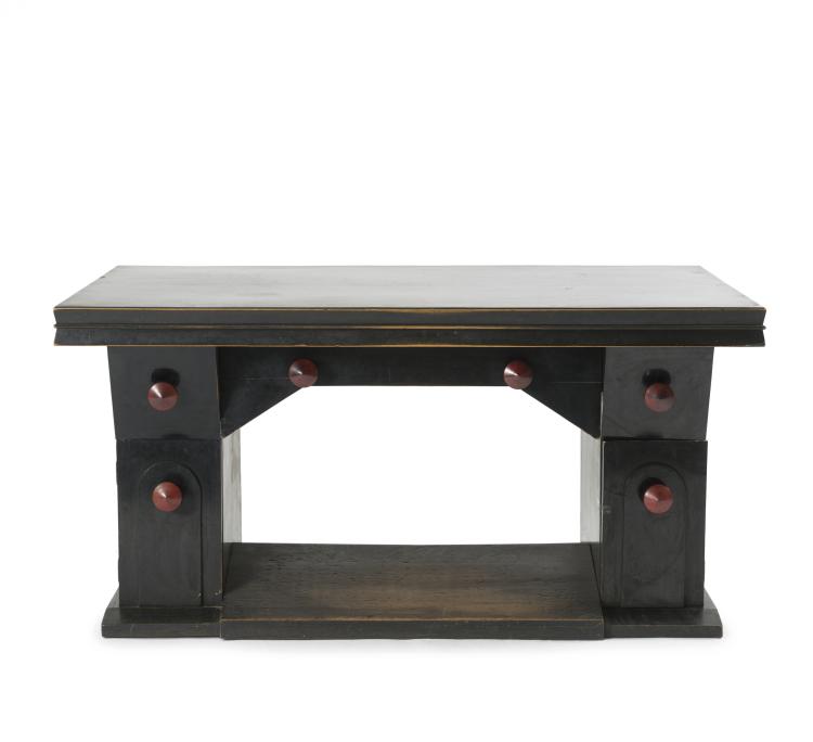 Bild 10 zu Objekt, Desk, cabinet, bench, armchair, two chairs, 1920s , Prag, 130A 19