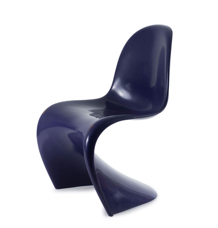 Hauptbild zu Objekt, 'Panton' chair, 1962/67, Verner Panton, Vitra, Weil am Rhein, 131B 503