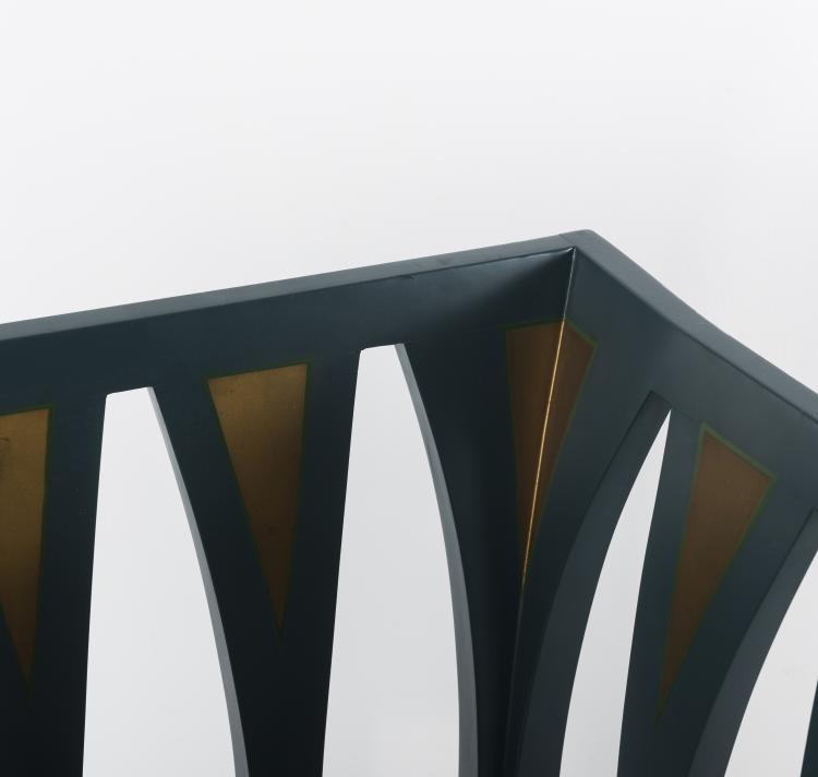 Bild 3 zu Objekt, 'Blue' bench, armchair and table, 1929, Eliel Saarinen, Adelta Oy, Finnland, 131B 263