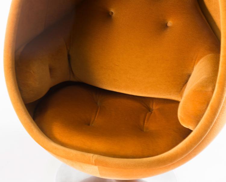 Bild 3 zu Objekt, Sessel 'Ovalia' und Hocker, 1968 , Henrik Thor-Larsen, Torlan, Staffanstorp, Schweden, 130A 165