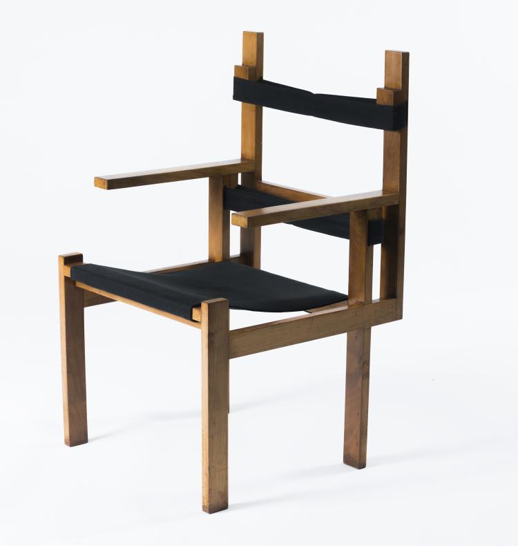 Bild 3 zu Objekt, 'ti 1a' wooden-slat chair, 1924, Marcel Breuer, Bauhaus, Weimar (wohl), 130A 57