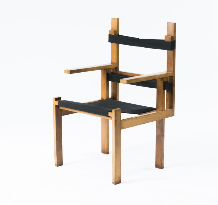 Bild 5 zu Objekt, 'ti 1a' wooden-slat chair, 1924, Marcel Breuer, Bauhaus, Weimar (wohl), 130A 57