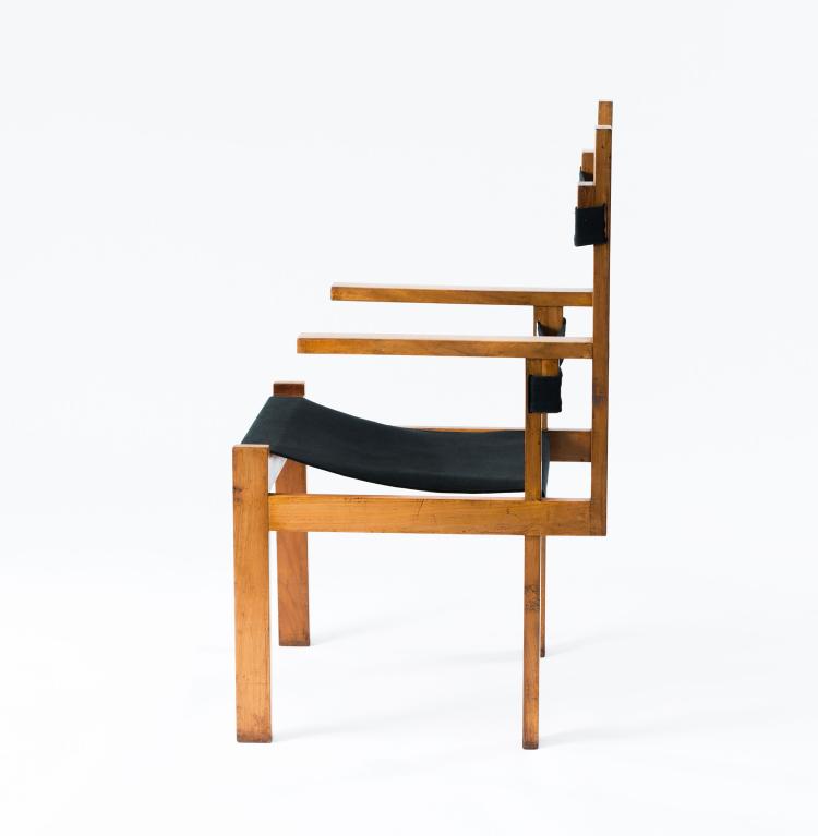 Bild 6 zu Objekt, 'ti 1a' wooden-slat chair, 1924, Marcel Breuer, Bauhaus, Weimar (wohl), 130A 57