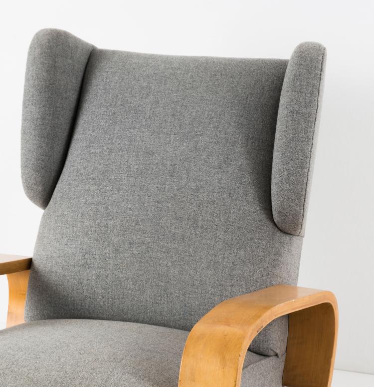 Bild 2 zu Objekt, Two 'Tank' - '38' easy chairs, 1935/36, Alvar Aalto, Huonekalu-ja Rakennusty&ouml;tehdas Oy, Turku, 130A 167