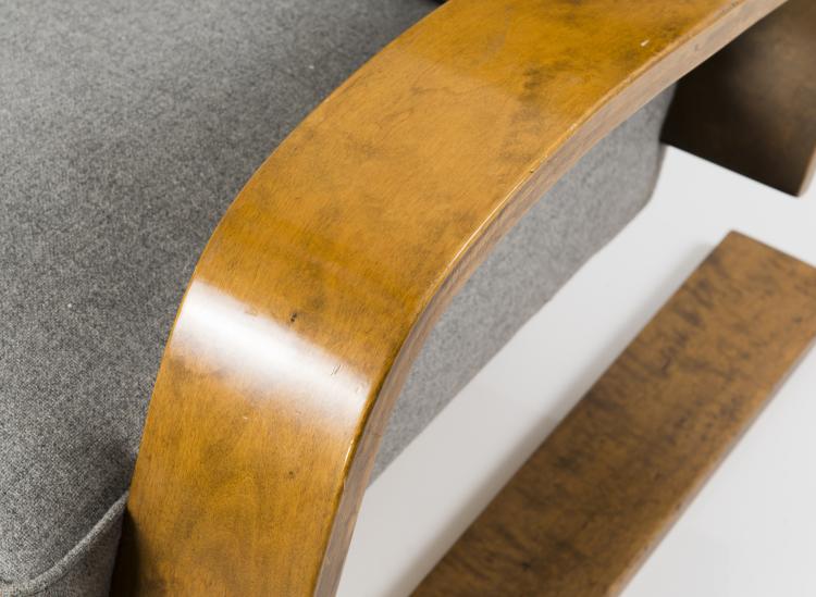 Bild 4 zu Objekt, Two 'Tank' - '38' easy chairs, 1935/36, Alvar Aalto, Huonekalu-ja Rakennusty&ouml;tehdas Oy, Turku, 130A 167