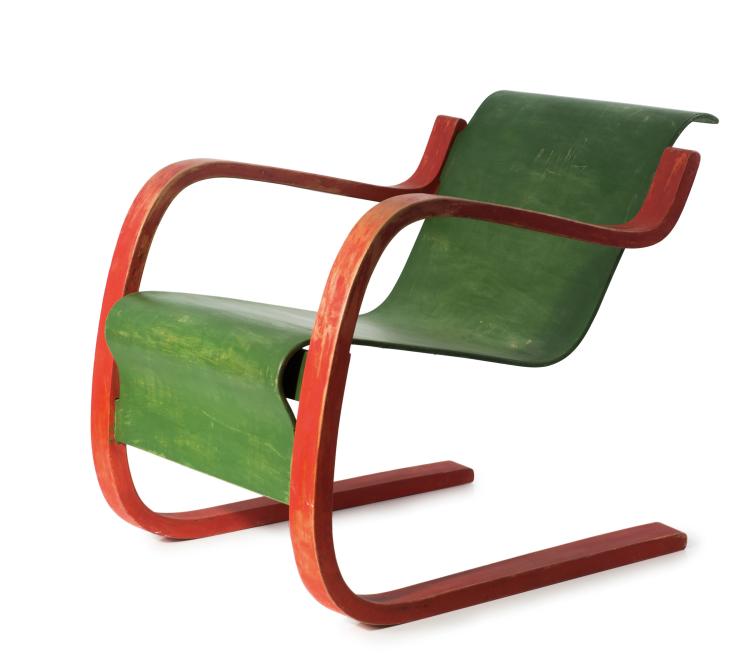 Bild 3 zu Objekt, '31/42' armchair, 1932, Alvar Aalto, Huonekalu-ja Rakennusty&ouml;tehdas Oy, Turku, 130A 166