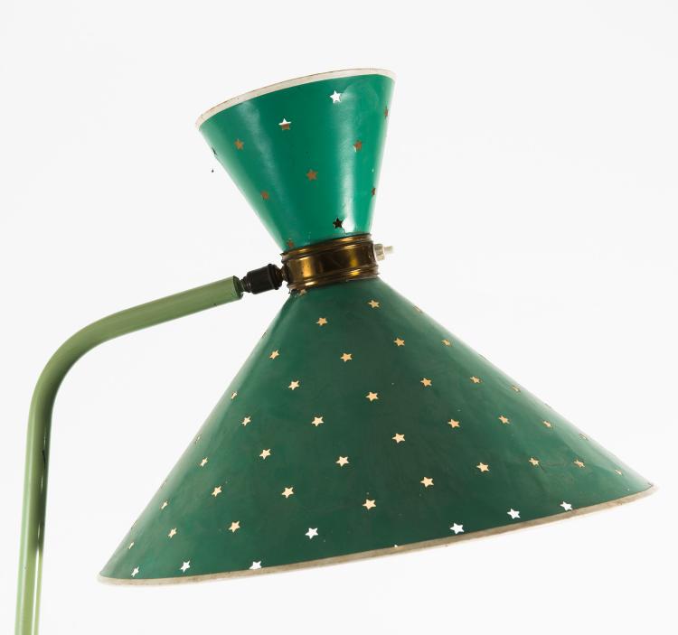 Bild 1 zu Objekt, Floor lamp with magazine rack, c1955, Deutschland, 131B 419