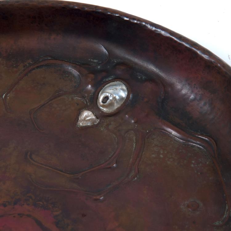 Bild 2 zu Objekt, Schale 'Krebs', um 1906, Ludwig Vierthaler, Winhart, J., M&uuml;nchen (zugeschrieben), 130A 55