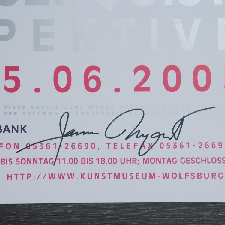 Bild 1 zu Objekt, Plakat 'James Rosenquist Retrospektive - Kunstmuseum Wolfsburg', 2005, James Rosenquist, 130B 333