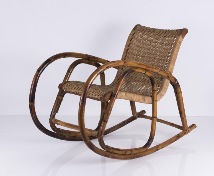 Bild 3 zu Objekt, Wicker rocking chair, 1930s , Deutschland, 131B 273