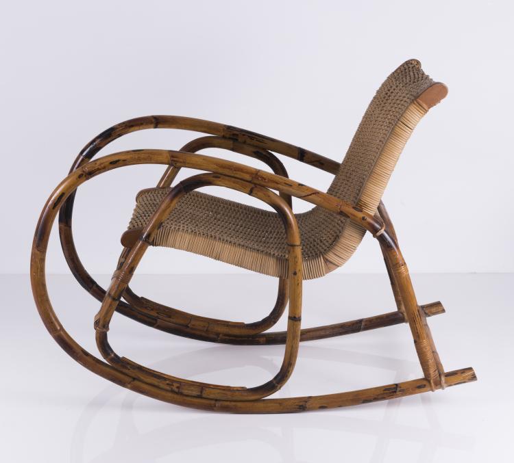 Bild 4 zu Objekt, Wicker rocking chair, 1930s , Deutschland, 131B 273