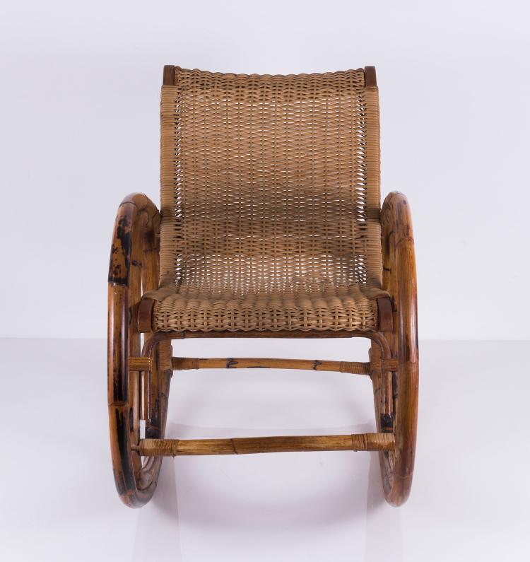 Bild 5 zu Objekt, Wicker rocking chair, 1930s , Deutschland, 131B 273