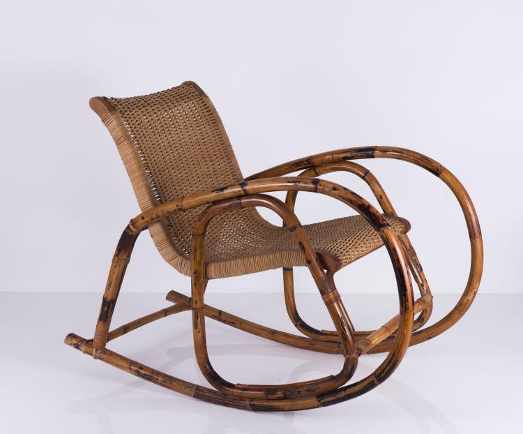 Bild 6 zu Objekt, Wicker rocking chair, 1930s , Deutschland, 131B 273