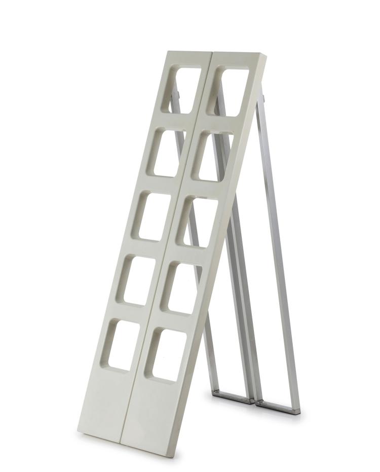 Hauptbild zu Objekt, 'SCALEO' library ladder, c1980, Velca, Mailand, 131A 224