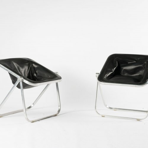 Two 'Plona' folding chairs, 1971