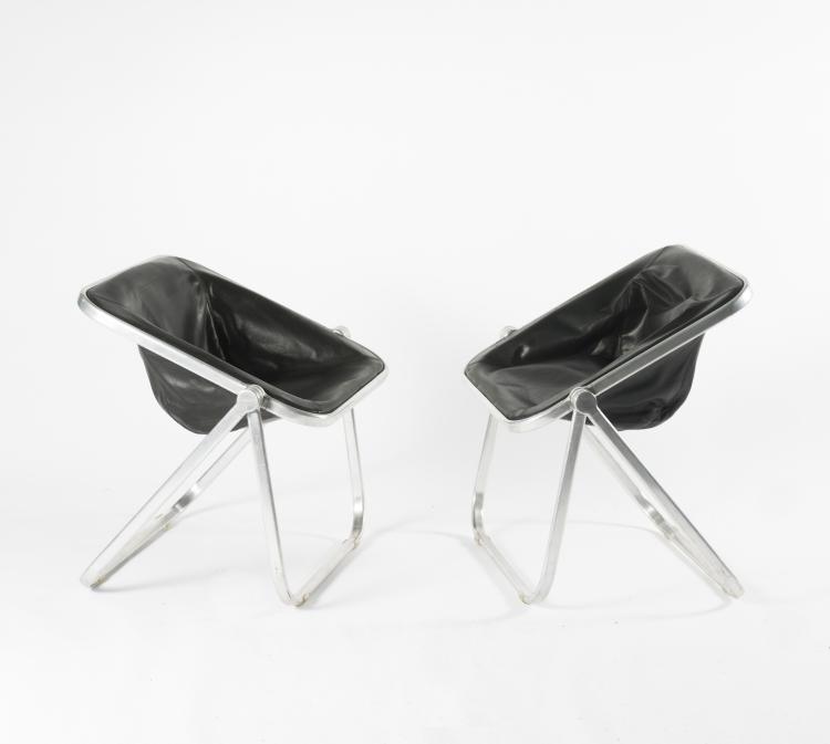 Bild 3 zu Objekt, Two 'Plona' folding chairs, 1971, Giancarlo Piretti, Anonima Castelli, Mailand, 131A 172