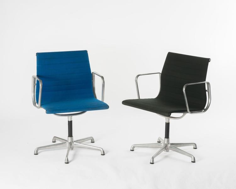 Bild 1 zu Objekt, Two 'Aluminium Group' chairs, 1958, ICF Cadsana, Mailand; Miller, Herman, Zeeland, 131B 442