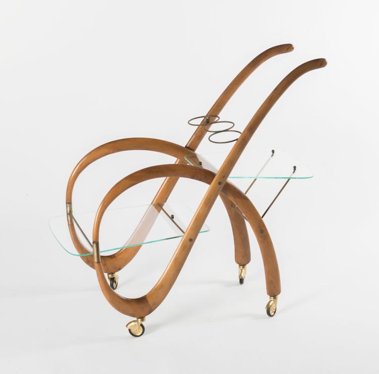 Bild 3 zu Objekt, Serving cart, c1955, Gaetano Pizzi, Italien, 131A 47