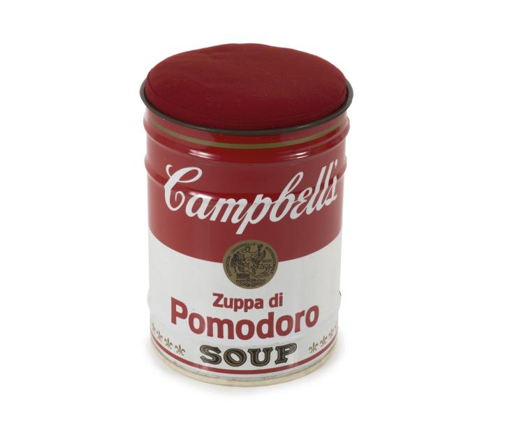 Hauptbild zu Objekt, 'Ommagio ad Andy Warhol' stool from the 'Ultramobile' collection, 1973, Studio Simon, Simon Gavina, Mailand, 131A 187