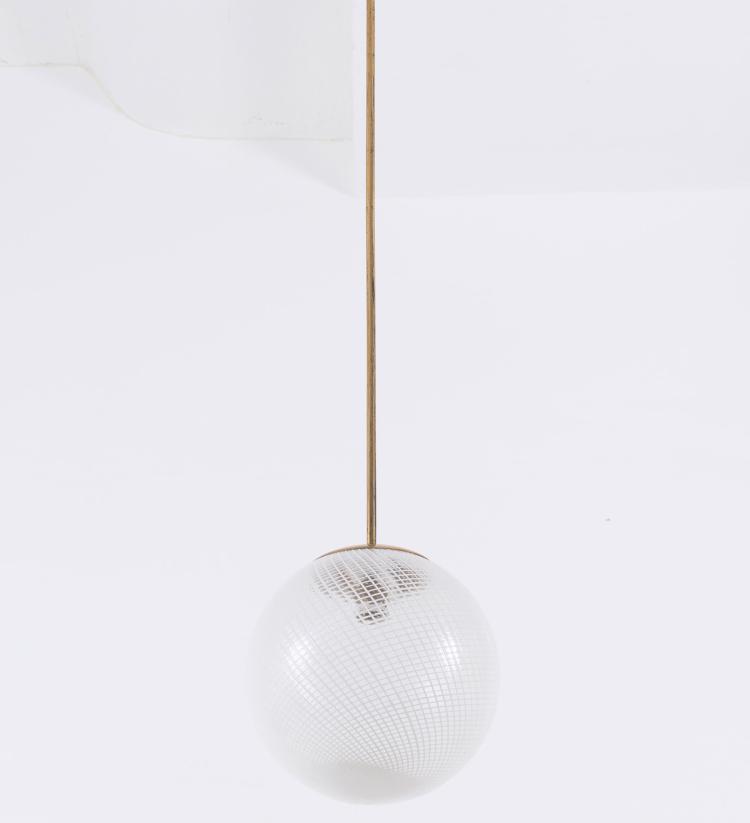 Bild 1 zu Objekt, 'Reticello' ceiling light, c1940, Carlo Scarpa, Venini & C., Murano, 131A 11