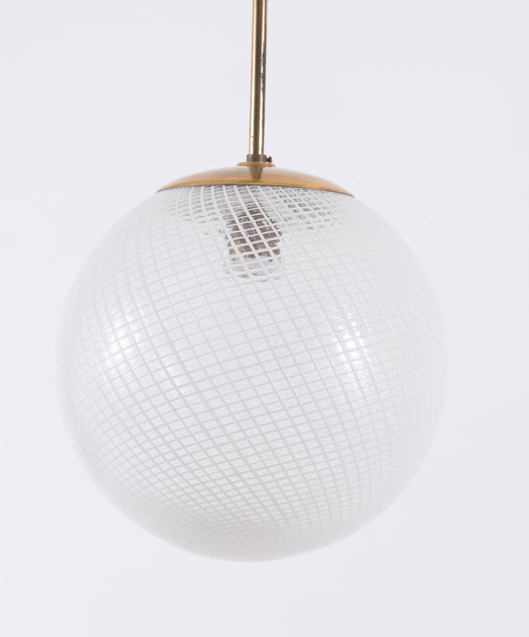 Bild 2 zu Objekt, 'Reticello' ceiling light, c1940, Carlo Scarpa, Venini & C., Murano, 131A 11