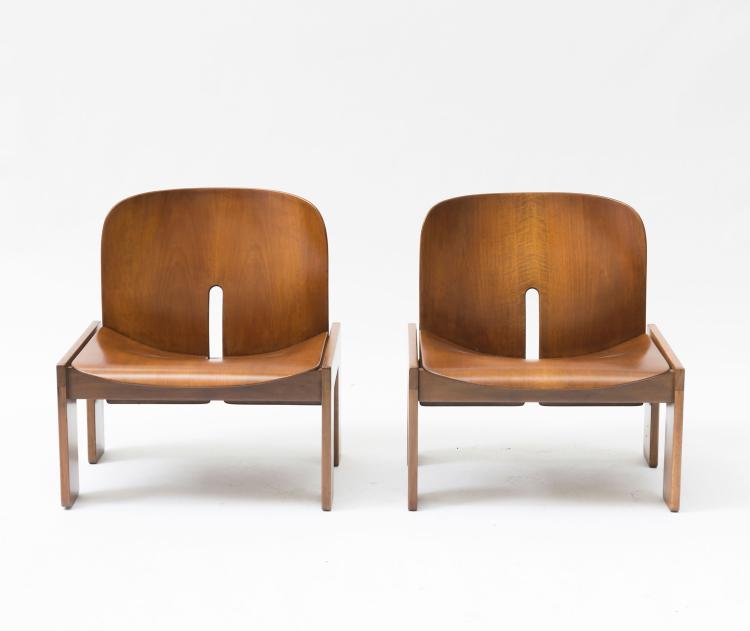 Bild 1 zu Objekt, Two '925' easy chairs, 1966, Afra Scarpa, Cassina, Mailand, 131A 125