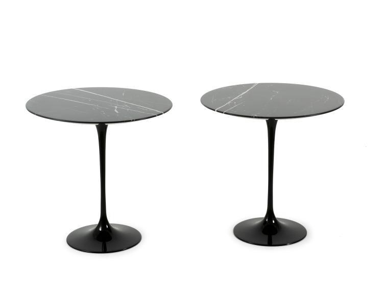 Hauptbild zu Objekt, Two '163' end tables, 1957, Eero Saarinen, Knoll International, New York, 131B 433