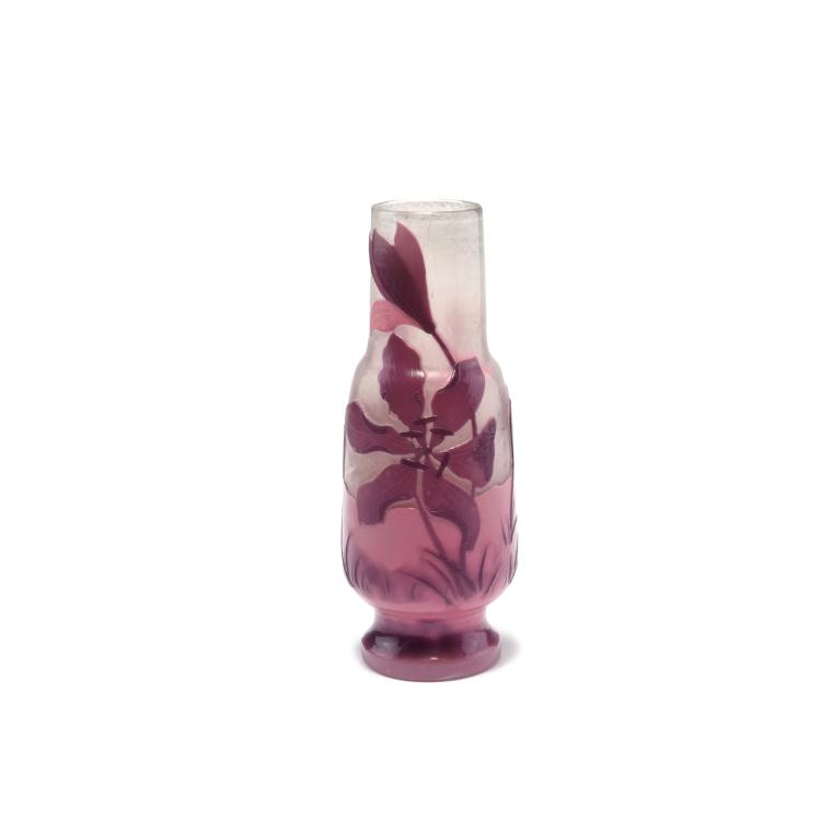 Hauptbild zu Objekt, 'Colchiques' vase, c1900, Gall&eacute;, Emile, Nancy, 132B 330