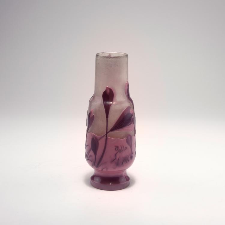 Bild 1 zu Objekt, 'Colchiques' vase, c1900, Gall&eacute;, Emile, Nancy, 132B 330